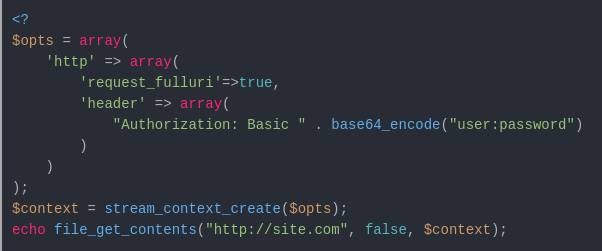 php http авторизация php http авторизация