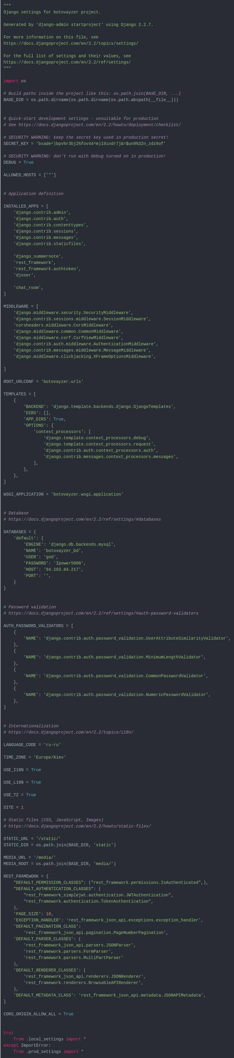 settings.py settings.py